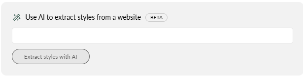 Extract styles from a website

KI-generert innhold kan v&aelig;re feil.